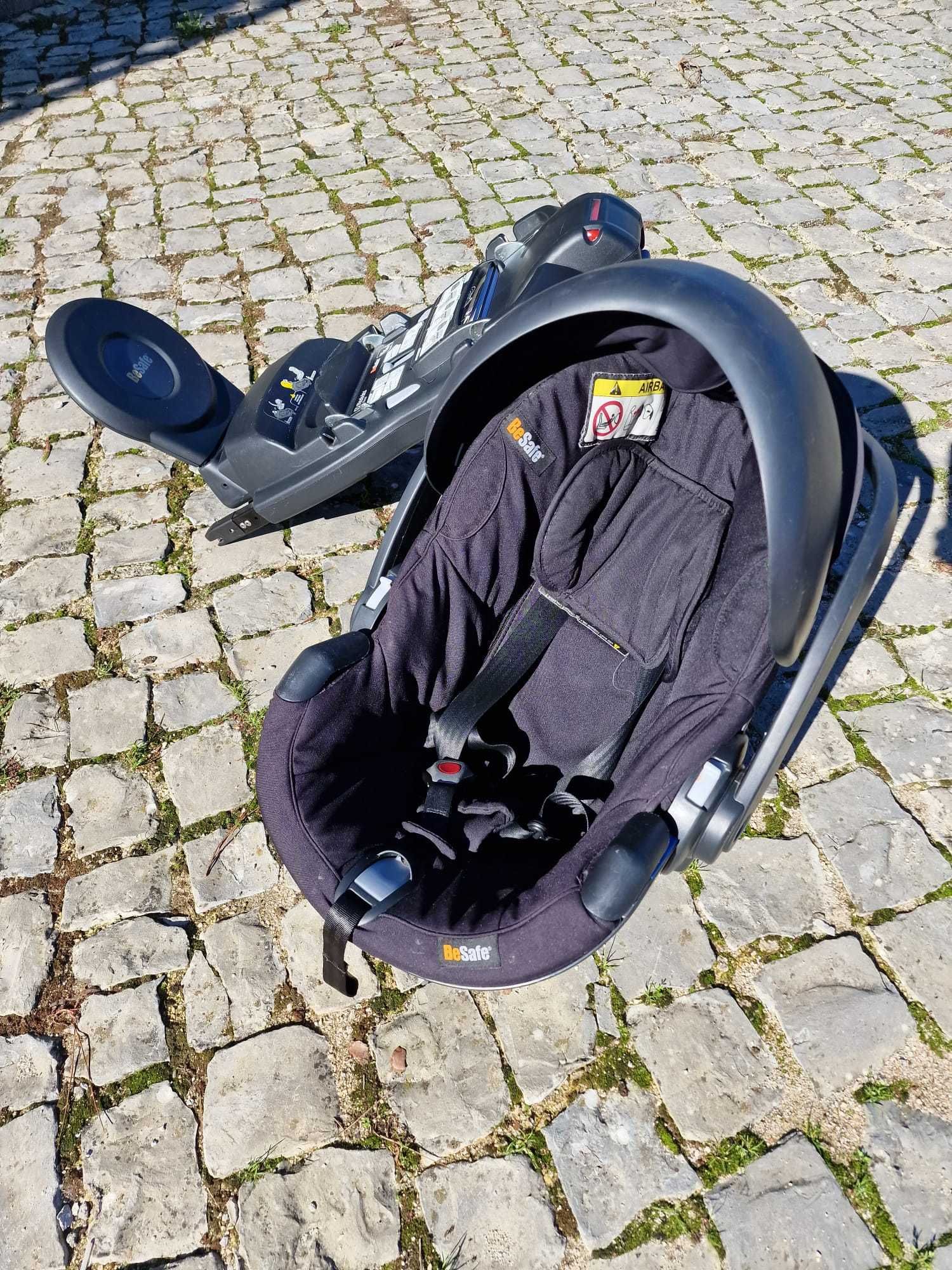 Carrinho Bebé Duo e Cadeiras iCandy Gémeos + Babycoque e base BeSafe