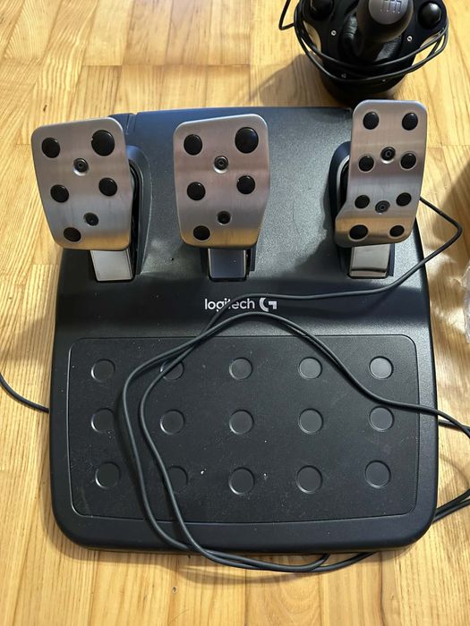 Zestaw logitech g29 kierownica pedały shifter pudełko ps4 ps3 ps5 pc