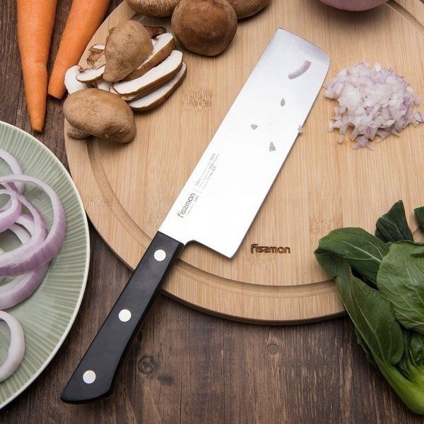 tasak stal 3cr14 wysoka jakość 28cm. fissman dania