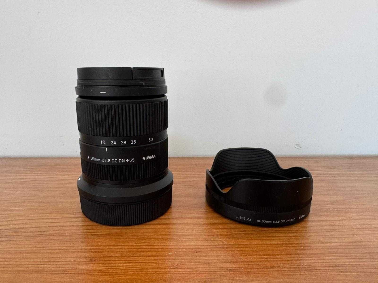 Objetiva SIGMA 18-50mm f/2.8 DC DN Contemporary (CANON RF-S MOUNT)