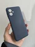 Etui silikonowe granatowe do MOTOROLA G54 5G