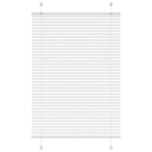 Vidaxl Roleta Plisowana Biała 85X100 Cm Szerokość Tkaniny 84,4 Cm