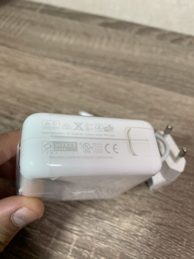 MagSafe 2 45w Open Box оригінальна зарядка для макбука A1436