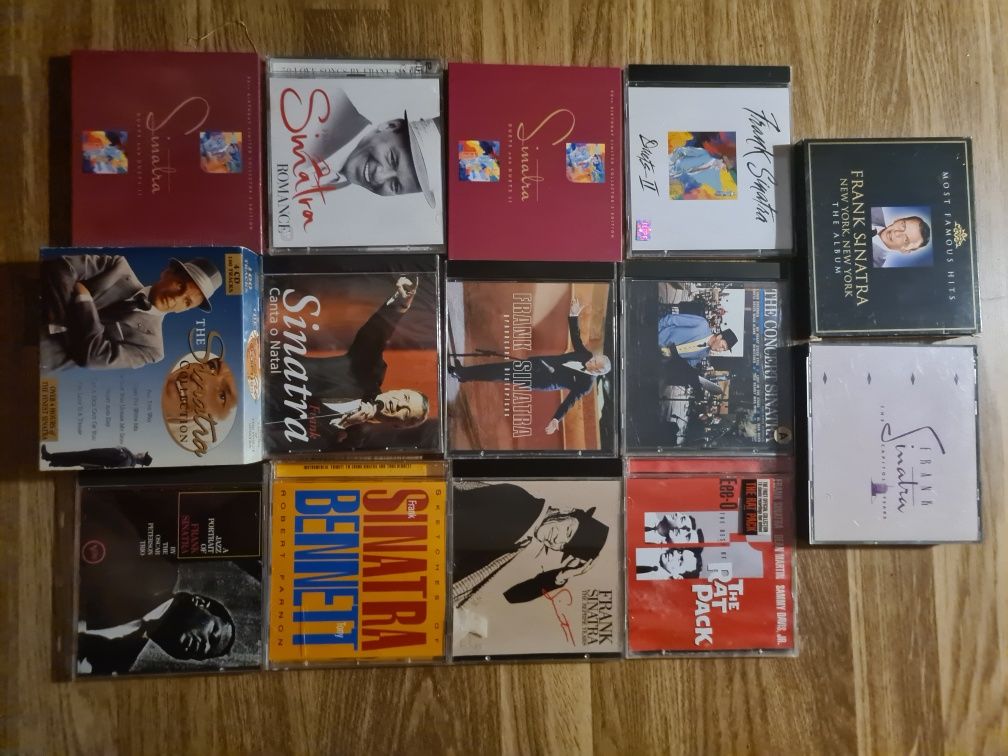 Cd's musica só  Sinatra oportunidade. Alguns cd's ainda por abrir na p