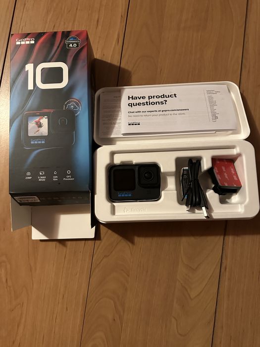 Gopro Hero 10 + 2 Baterias Enduro