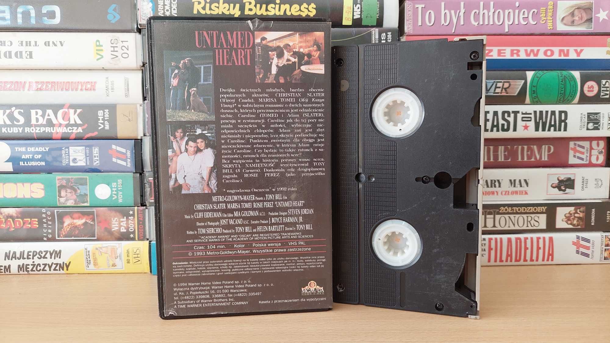 Skryta Namiętność (Untamed Heart) - VHS
