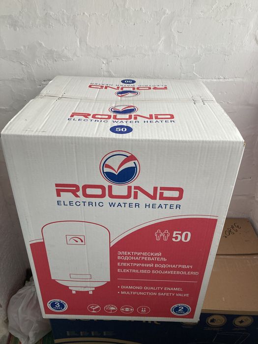 Продам новий бойлер на 50л, фірма ROUND