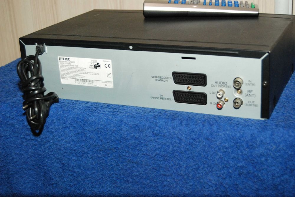 Magnetowid Lifetec 6 głowic HiFi stereo pilot