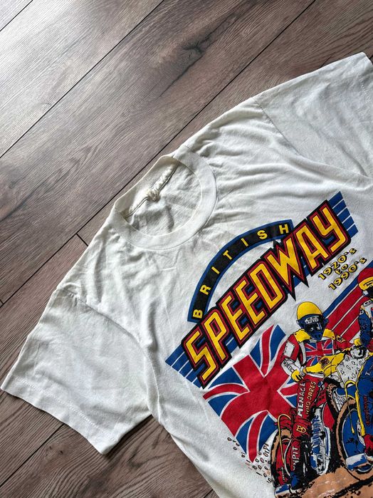 Koszulka Speedway Racing British vintage t-shirt r. S