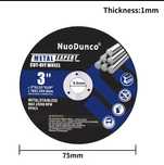 Tarcze do cięcia metalu 5 szt 75mm