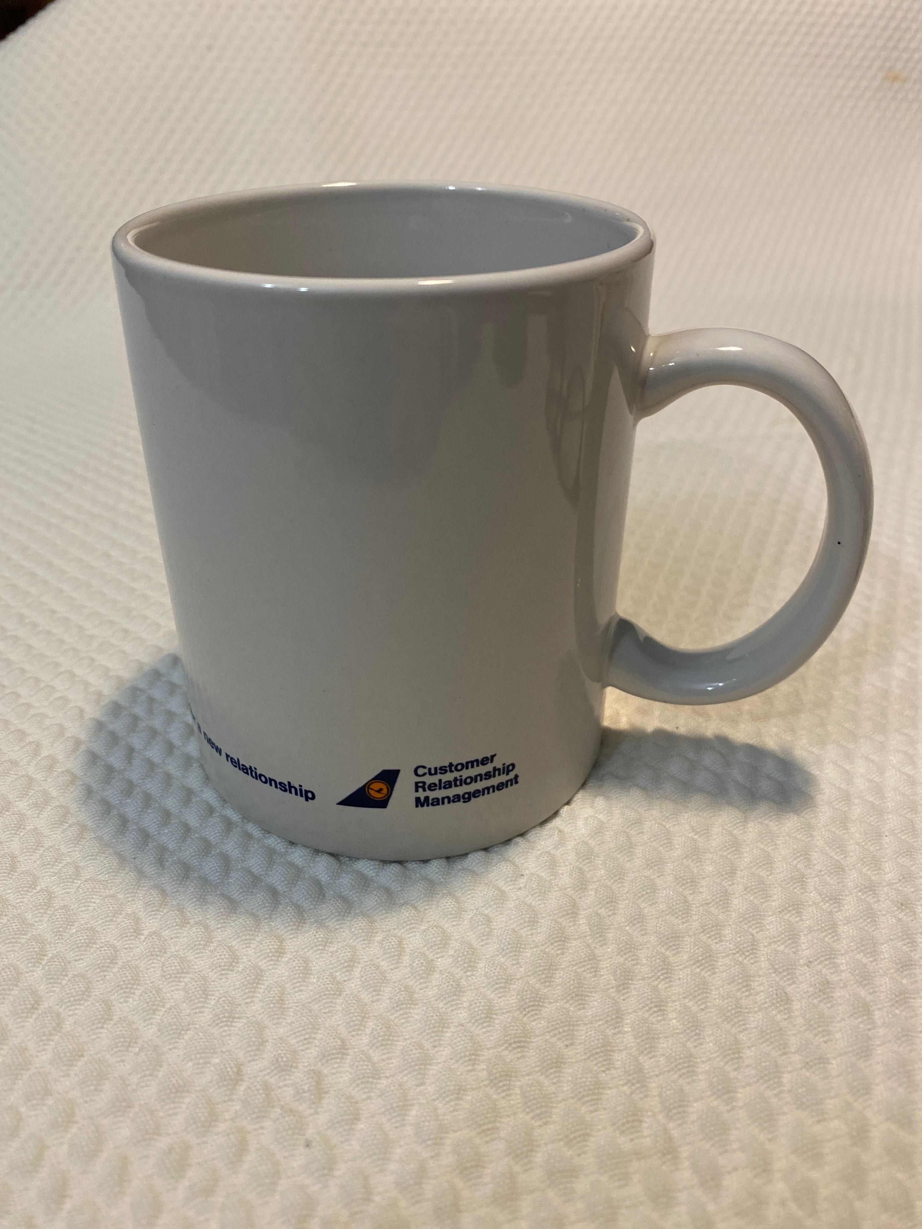 Caneca de Café Aviação - Lufthansa Customer Relationship Management