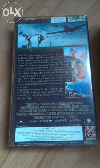 Film "Pearl Harbor" Oryginał! VHS PAL