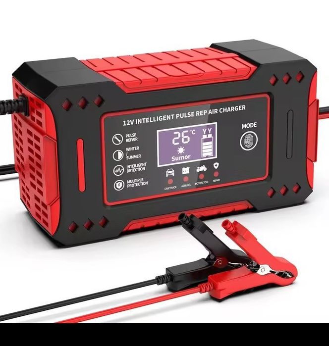 Ładowarka do akumulatorów prostownik 12v kilka funkcji.