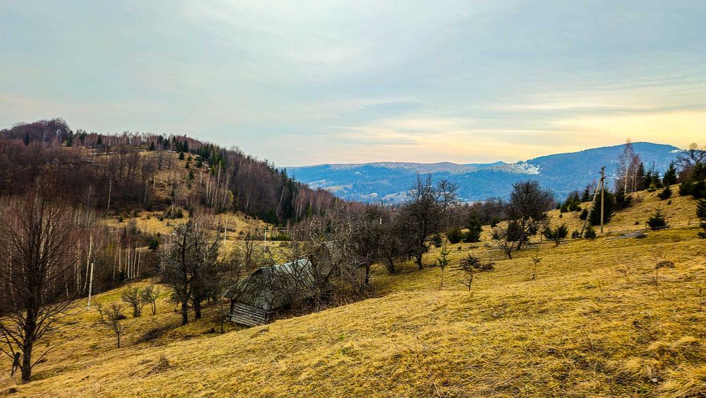 Продається земельна ділянка з автентичною хатою село Яворів