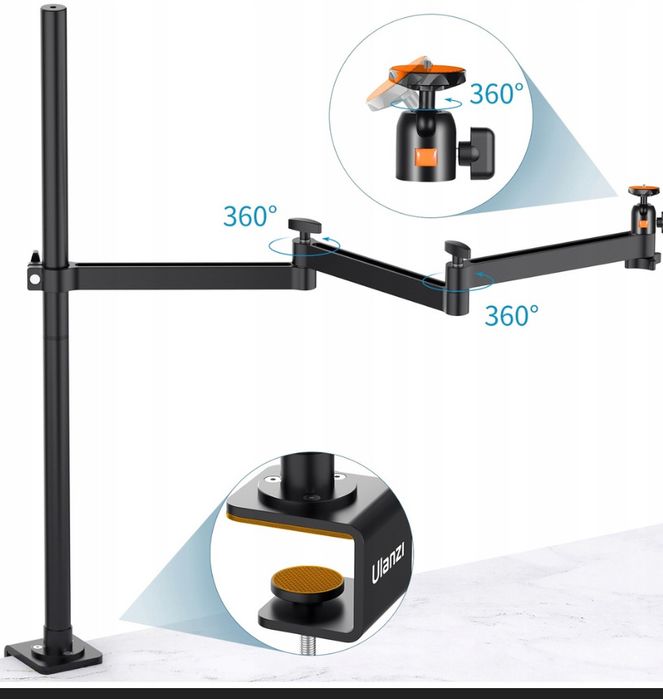 Statyw biurkowy do transmisji „na żywo” Ulanzi 2335