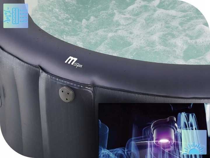 Basen Jacuzzi Carlton MSpa XXL 6-os. Hydromasaż, AirJet, UVC, Ozon