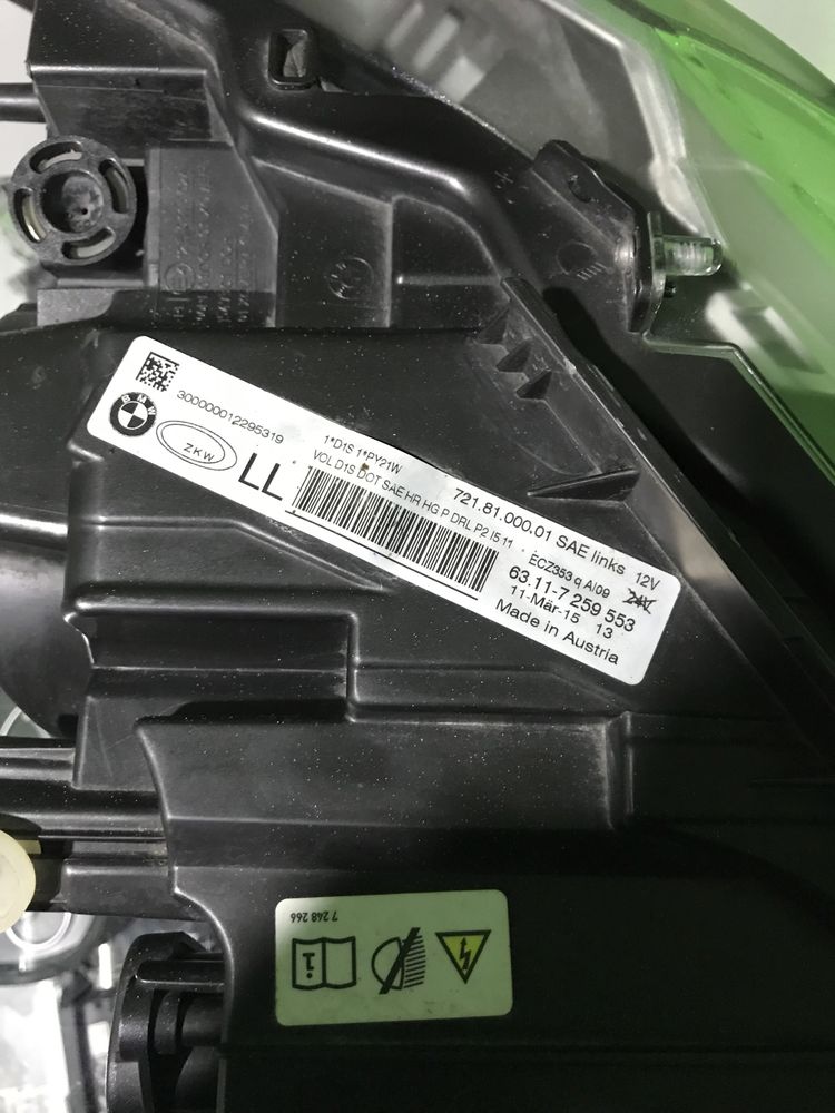 Фара BMW f30 f31 Фары БМВ Ф30 Ф31 Адаптив