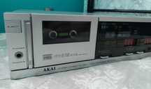 Akai CS-F36R deck z autorewersem bez obracania głowicy