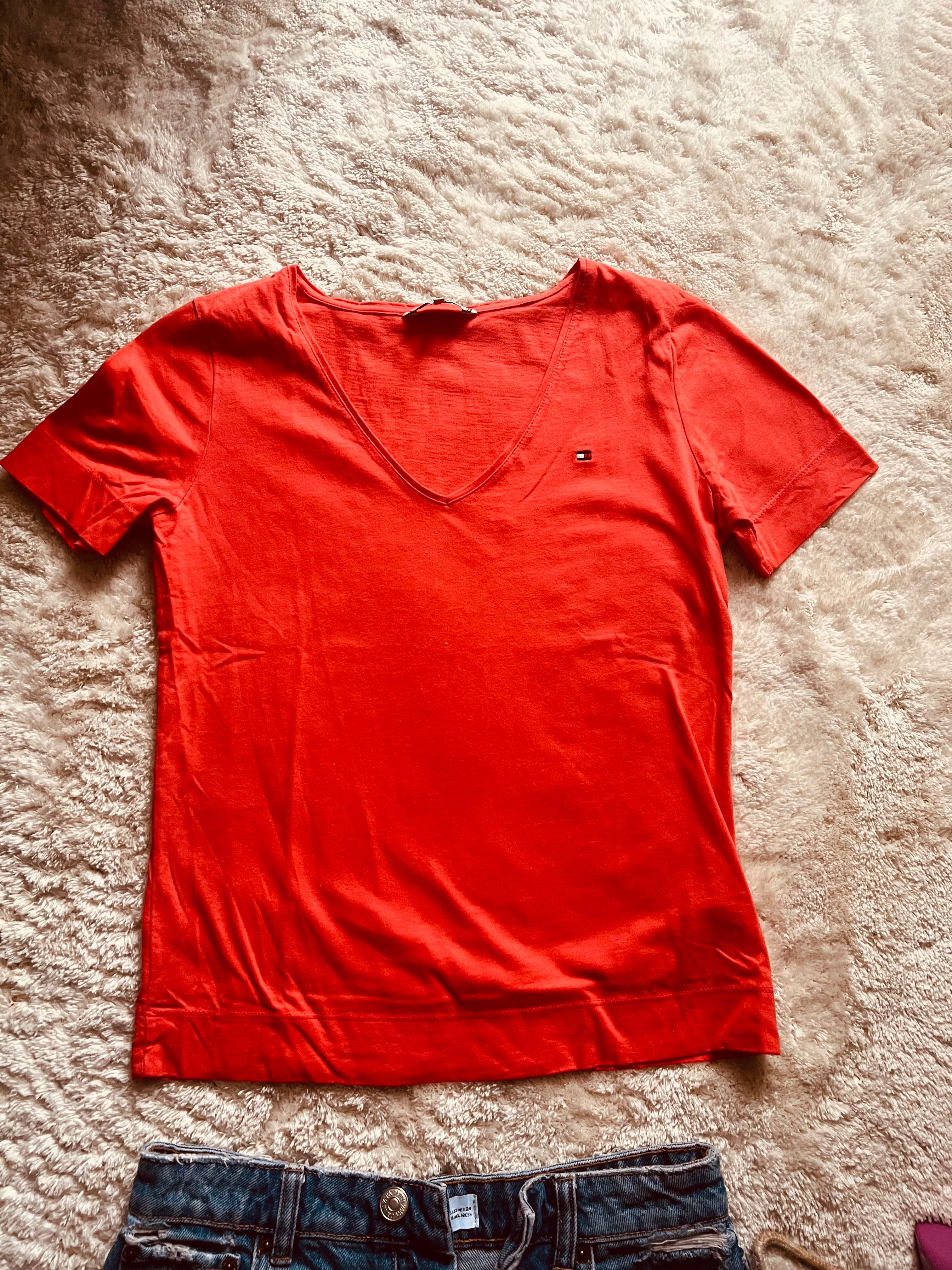 Nowy T-shirt Tommy Hilfiger XS/XXS nowy bez metki