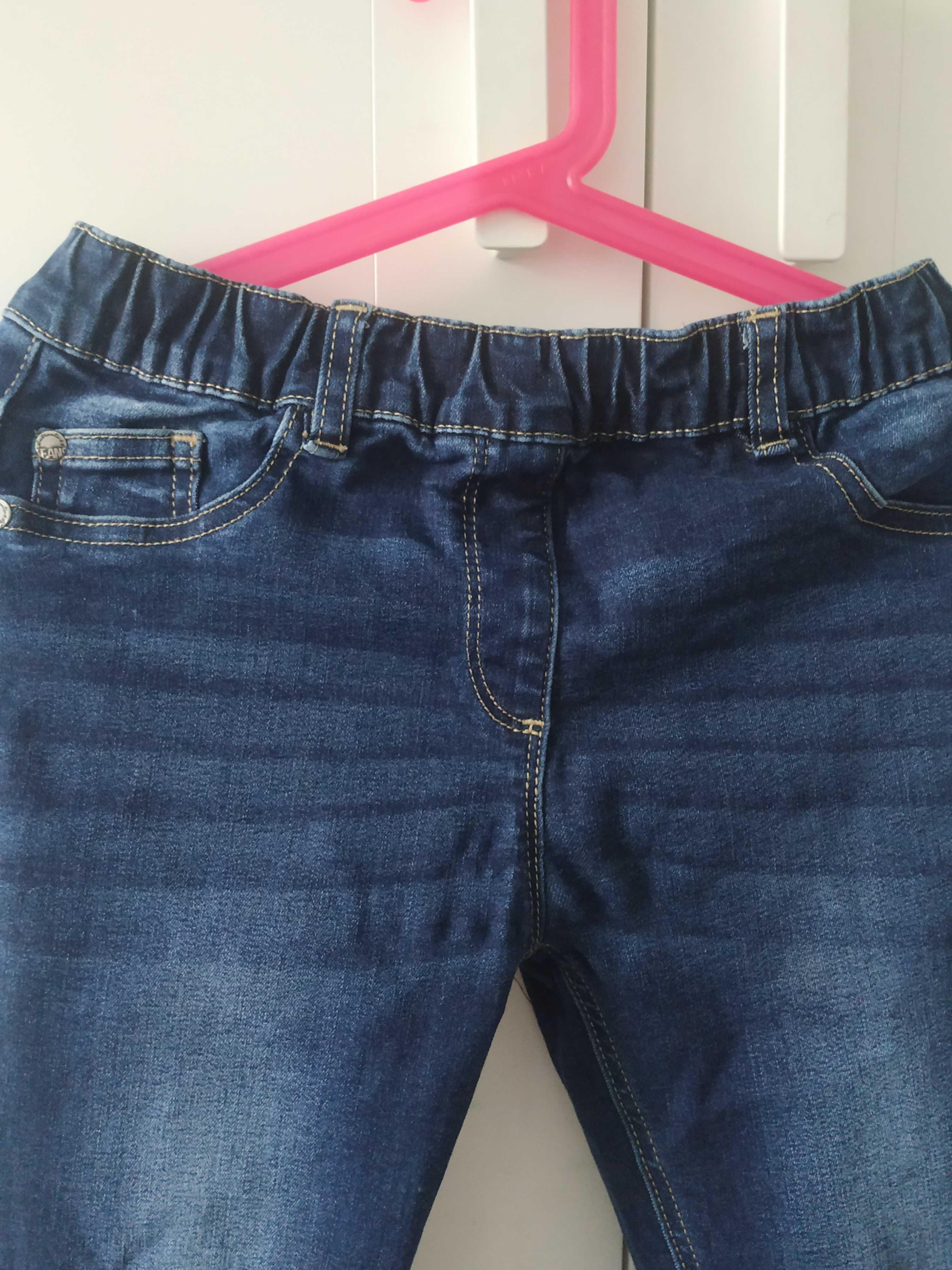 Leginsy jeansowe Next rozm. 140