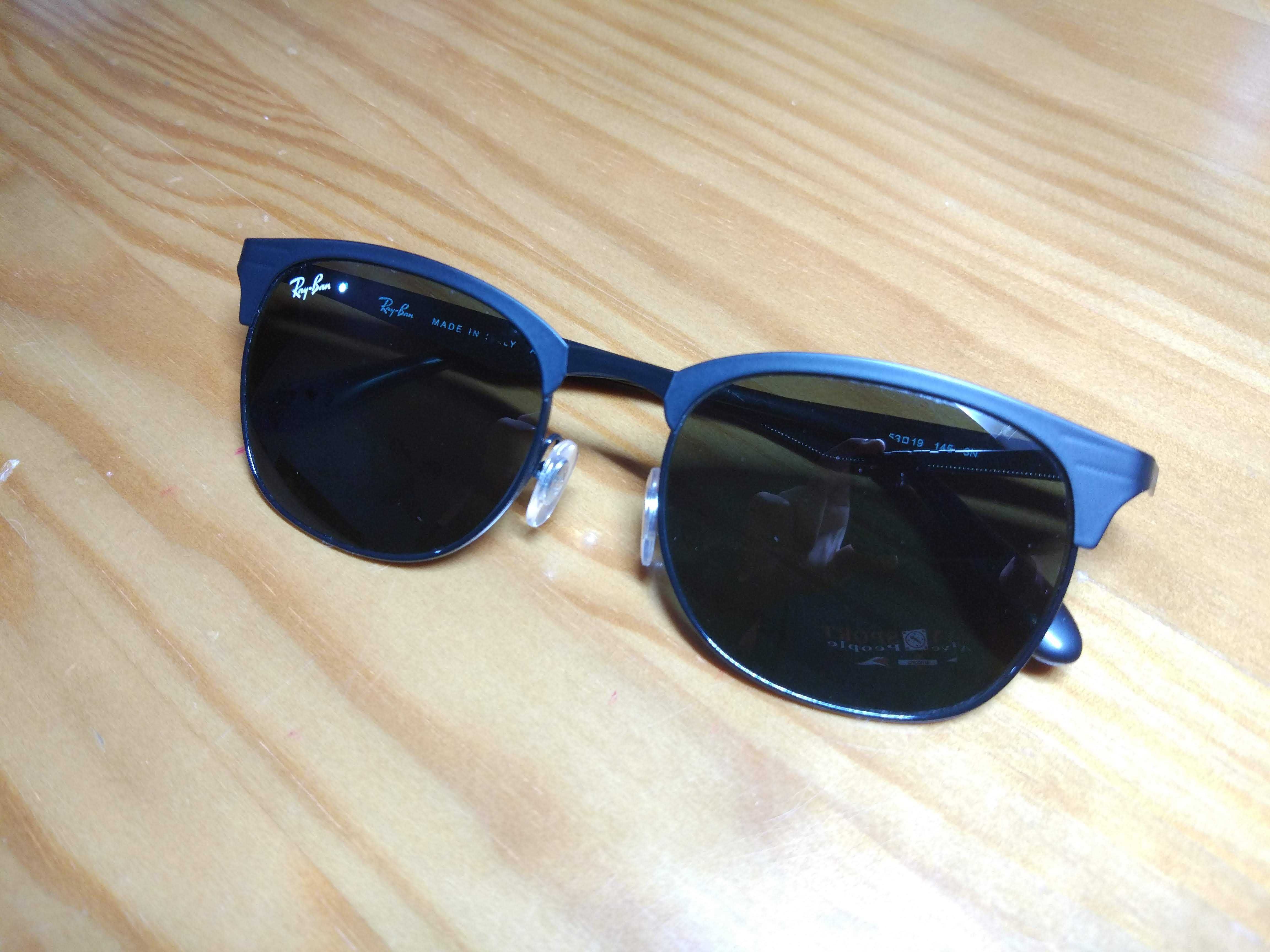 Óculos de Sol Ray Ban Clubmaster Metal RB3538