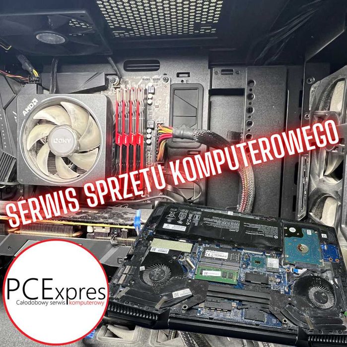 Ekspresowa Naprawa Serwis laptopów serwis komputerowy Czynny 24h/7 dni