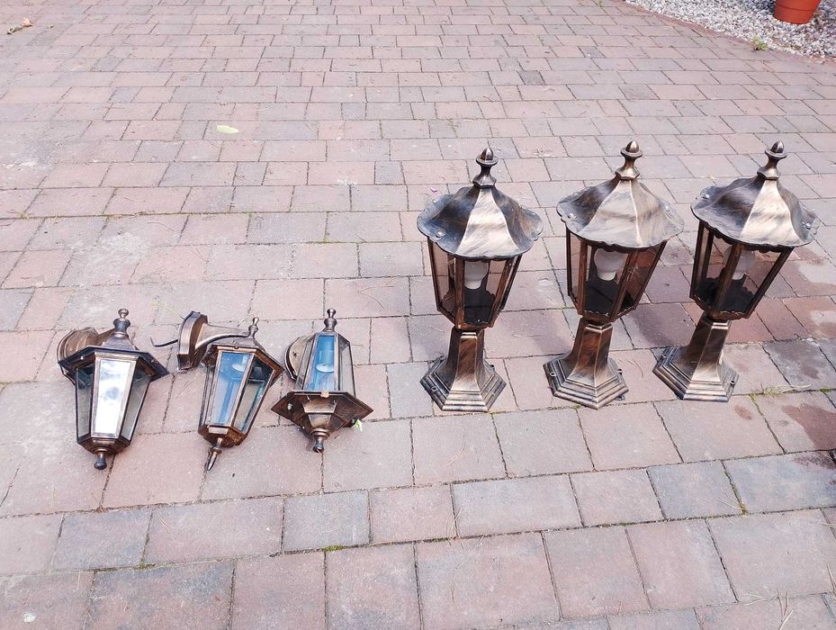 Lampa, latarnia ogrodowa.