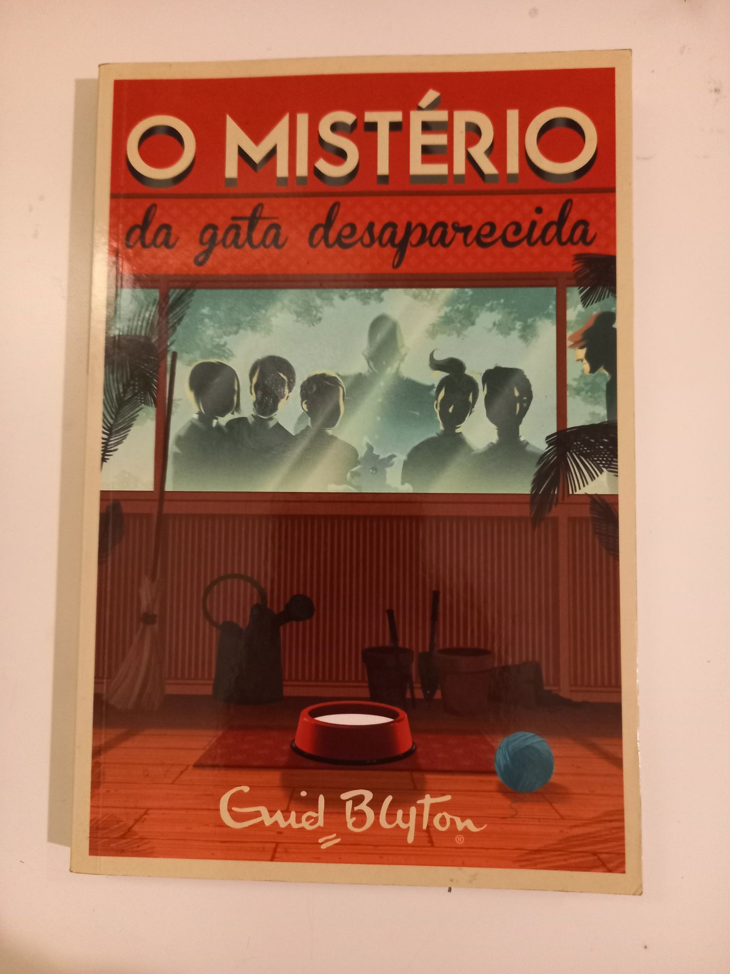 Livro- O Mistério da Gata Desaparecida de Enid Blyton