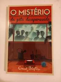 Livro- O Mistério da Gata Desaparecida de Enid Blyton