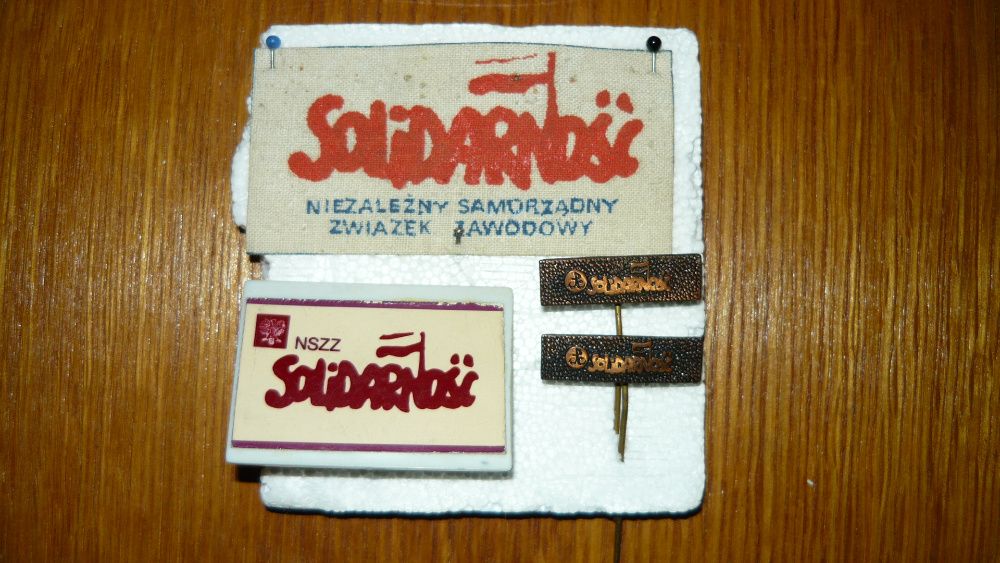 Solidarność plakietka przypinka znaczek Politechnika Częstochowska