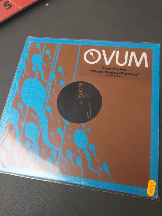 Płyta winylowa techno electronic trance house Ovum Tom Pooks