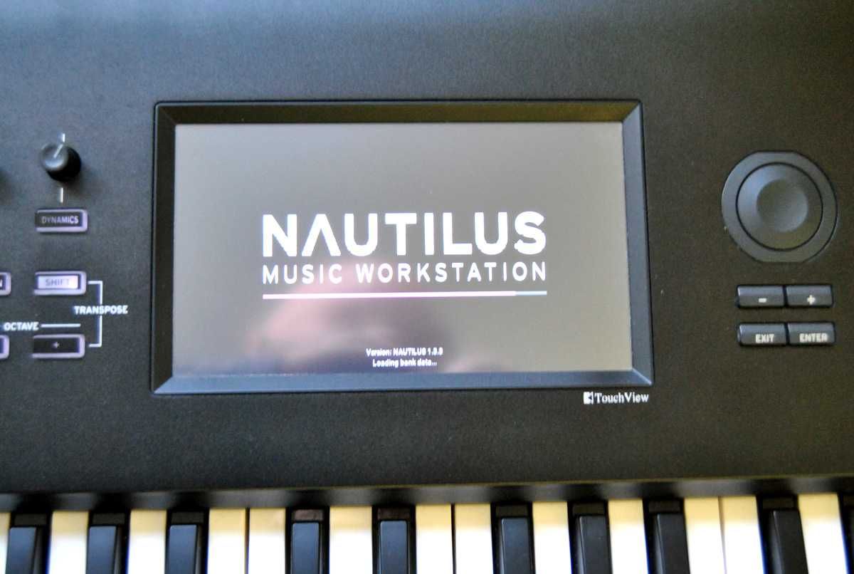 Korg Nautilus. Syntezator Workstation.