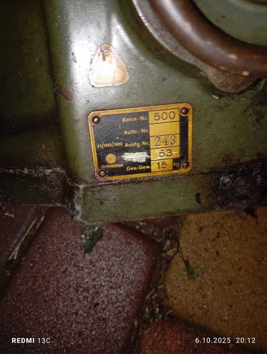 Niemcka maszyna kuśnierska