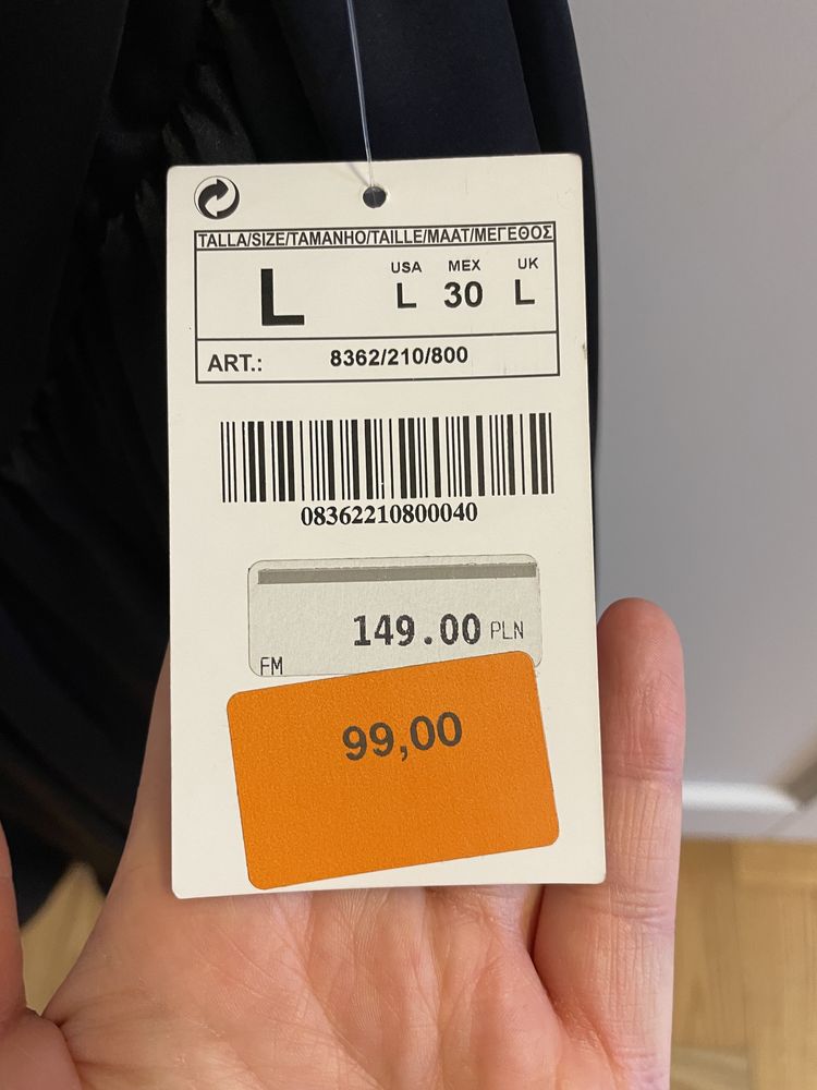 Nowa z metką sukienka bombka bez ramiączek Zara
