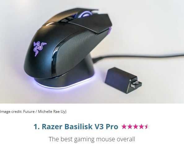 Razer Basilisk V3 Pro Wireless -флагман для геймерів. Запакована з США