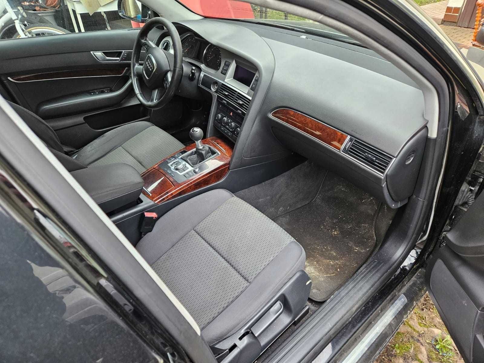 AUDI A6 C6 kombi na części BPP JLU LY9B 2.7tdi manual