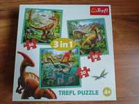 Puzzle nowe . Trefl. Dinozaury.