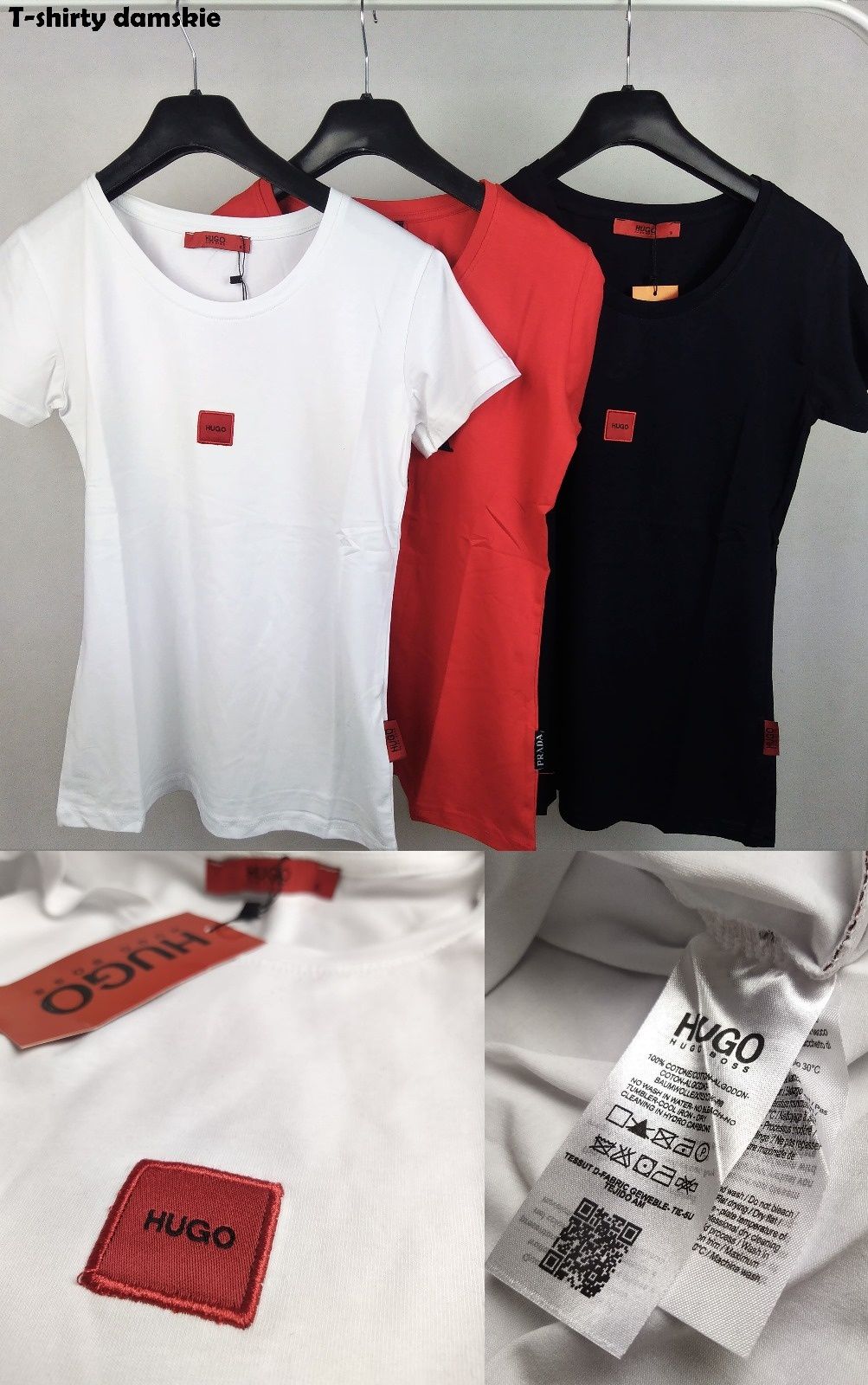 Hugo boss koszulki damskie tshirt damski hugo boss kolory hugo boss hg