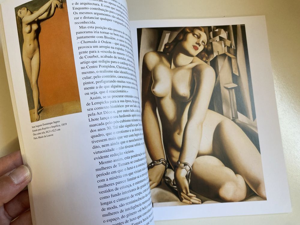 Livro sobre a pintora Lempicka