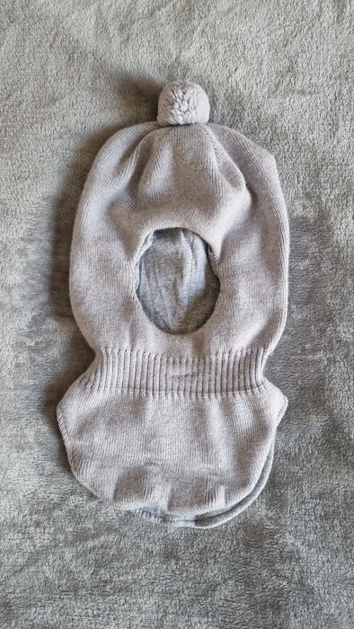 Mybasic kominiarka merino szara 48-52cm