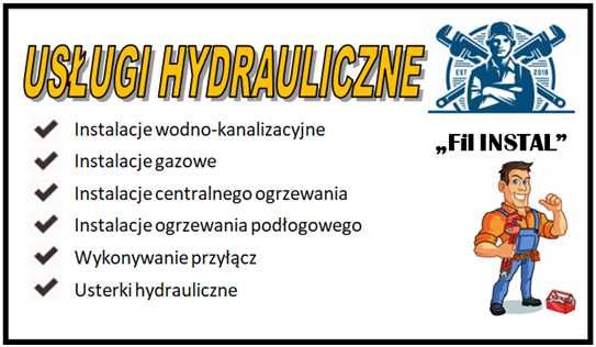 Hydraulik "Fil Instal" / Serwis urządzeń gazowych