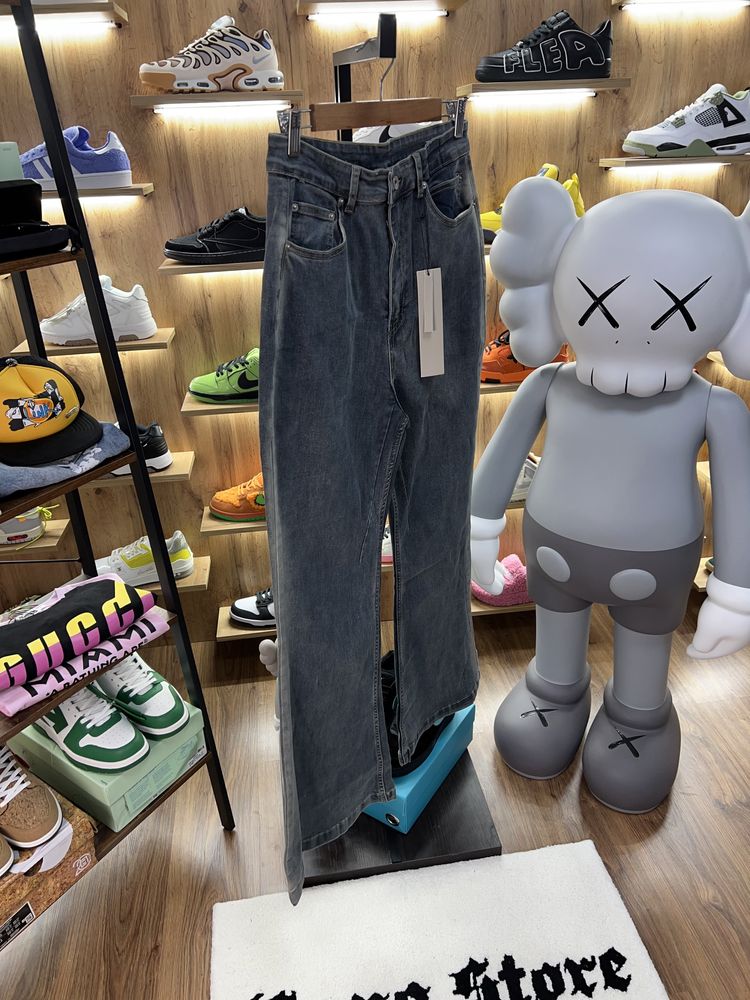 Джинси Rick Owens Loose Beige Grey