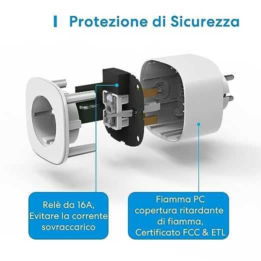 2x Gniazdko inteligentne WI-FI Meross MSS310 SMART PLUG