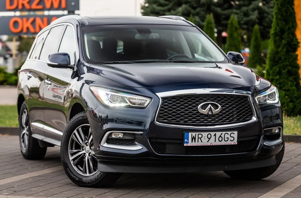Infiniti QX60 Poliftowy, prywatny, po dużym serwisie, naped 4x4, naglosnienie BOSE