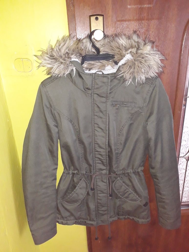 R. S ONLY parka damska kolor khaki