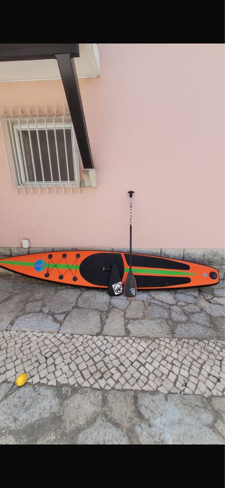 Prancha de stand up paddle semi nova tamanho 12 pes