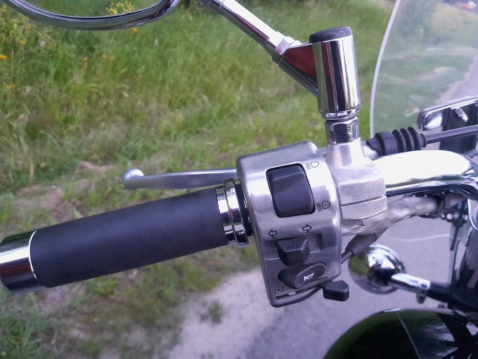 Yamaha Drag star 1100.Wersja eu,2004 rok.po regeneracji sprzegielka.