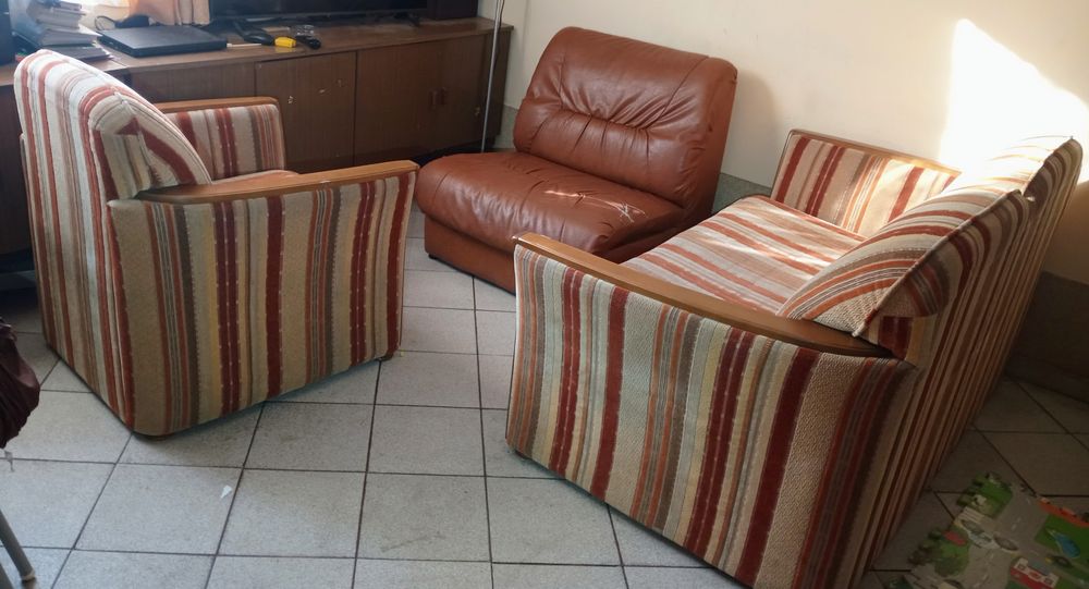 Komplet wypoczynkowy sofa i fotel BRW