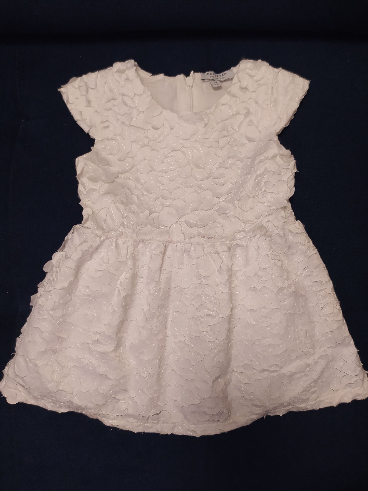 Biała sukienka Reserved, święta, boże ciało, chrzest 74