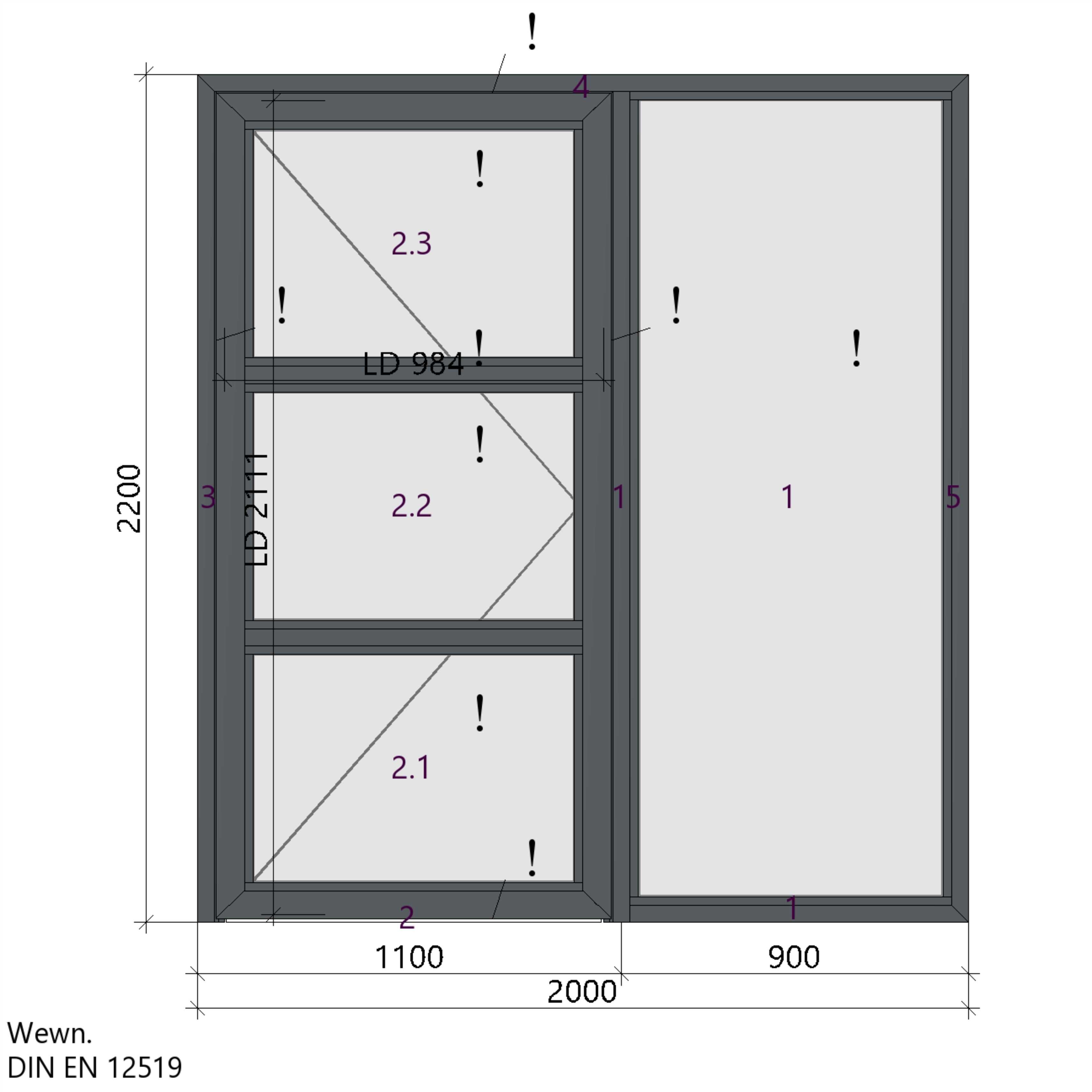 Aluminiowe drzwi RAL 7016 GOTOWE DO WYSYŁKI 2000x2200